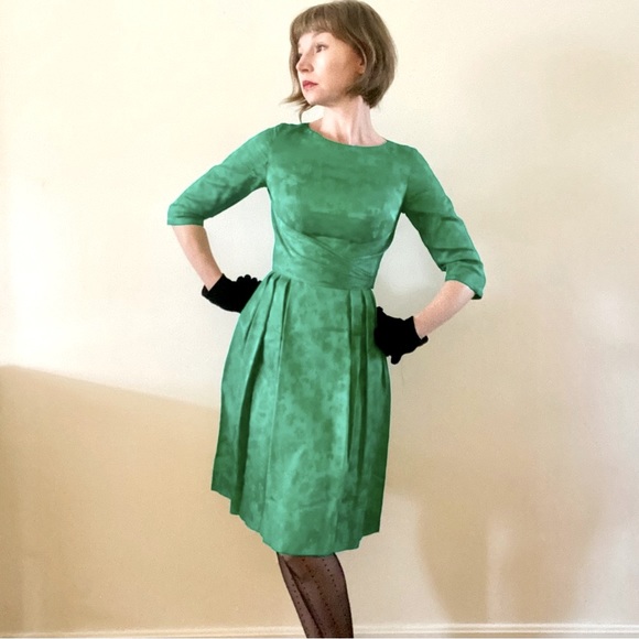 Vintage 50s/60s Handmade Dress - Picture 1 of 16
